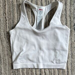 Wilson White Racerback Workout Top